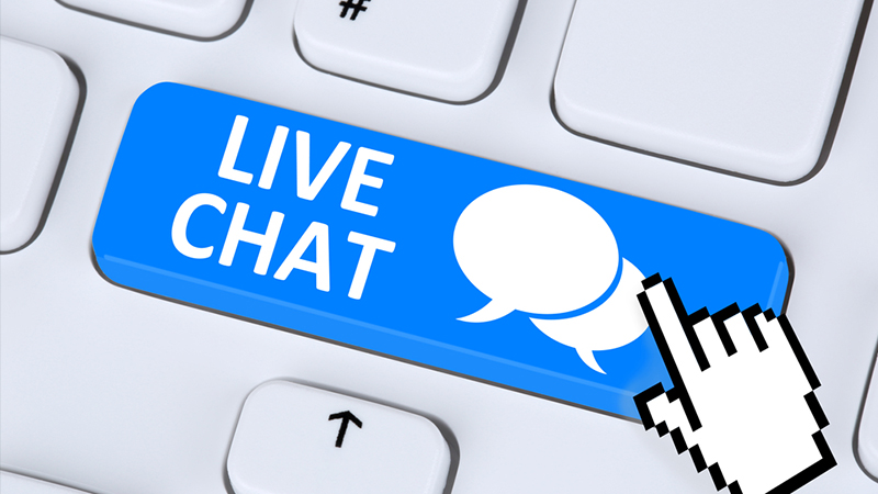 Communication live chat The Mehrabian